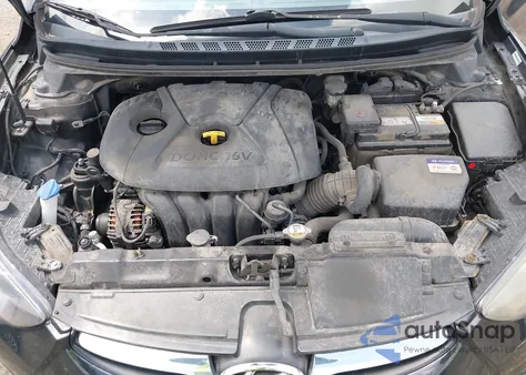 2013 Hyundai Elantra Gls из США, поврежденный, VIN KMHDH4AEXDU901334